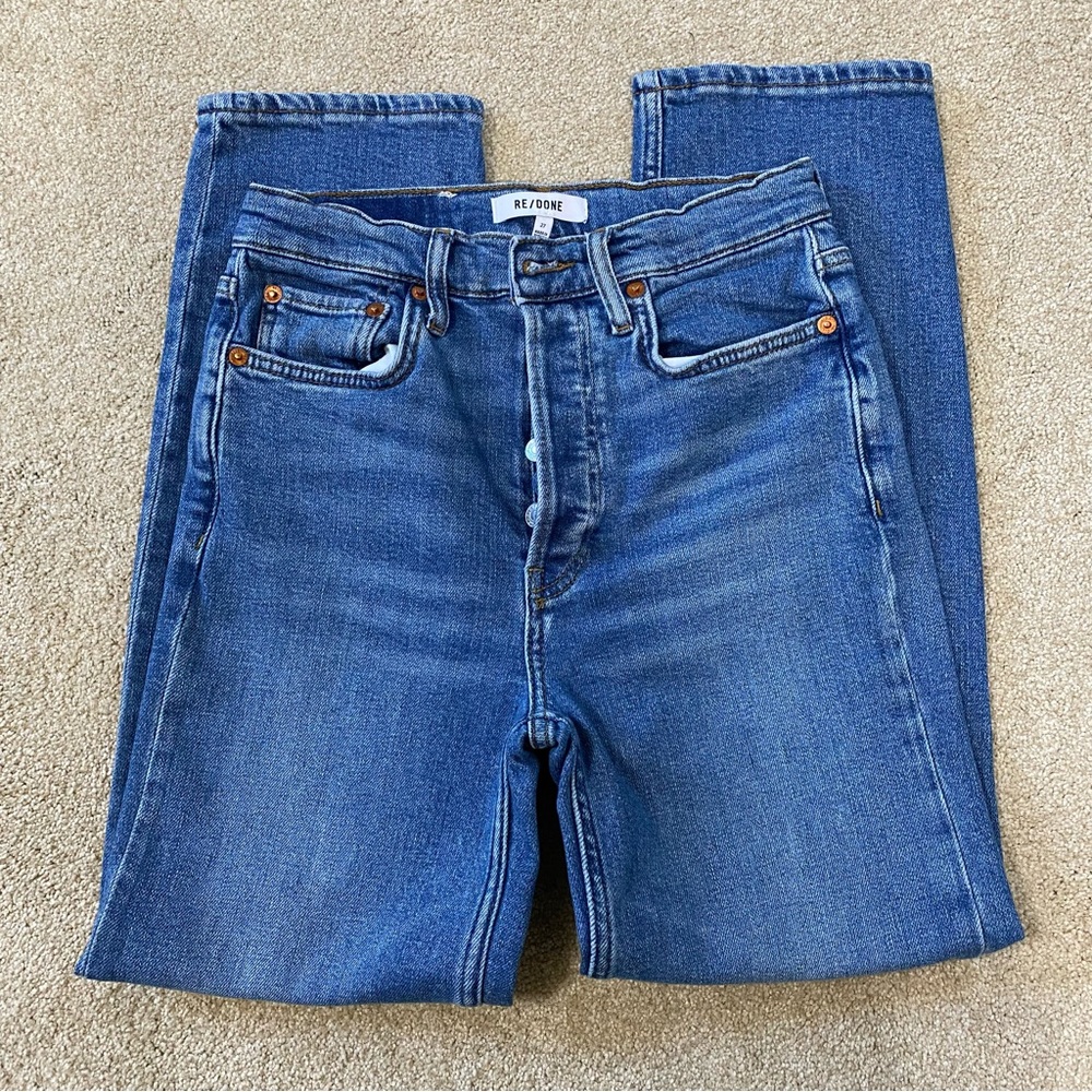 RE/DONE 70s Stove Pipe Jeans